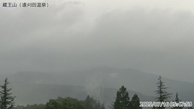 蔵王山 遠刈田温泉のライブカメラ