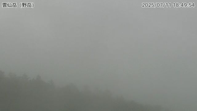 雲仙岳 野岳のライブカメラ