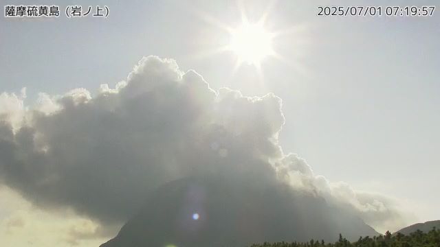 薩摩硫黄島 岩ノ上のライブカメラ