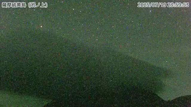 薩摩硫黄島 岩ノ上のライブカメラ