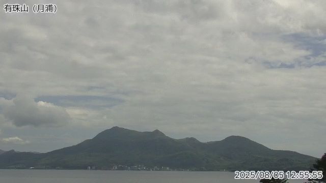 有珠山 月浦のライブカメラ