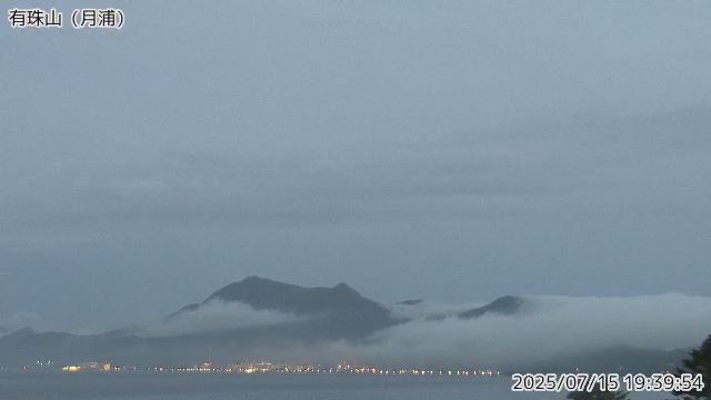 有珠山 月浦のライブカメラ
