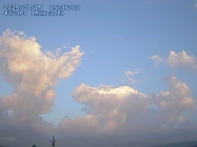 霧島山 高原西麓のライブカメラ