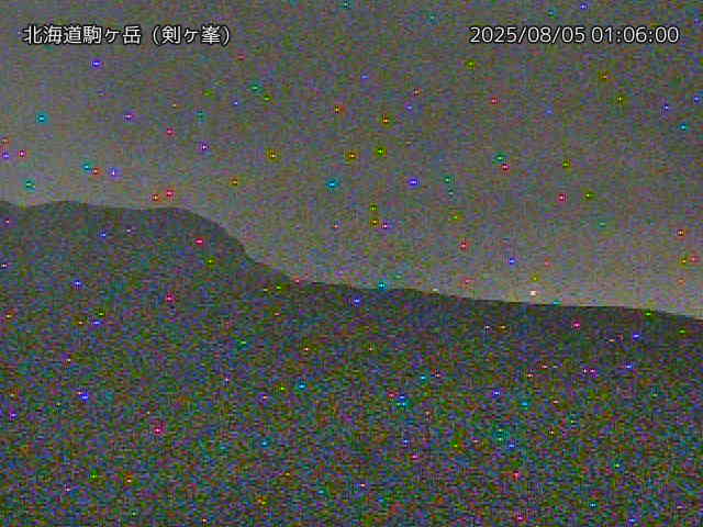 北海道駒ヶ岳 剣ヶ峯のライブカメラ