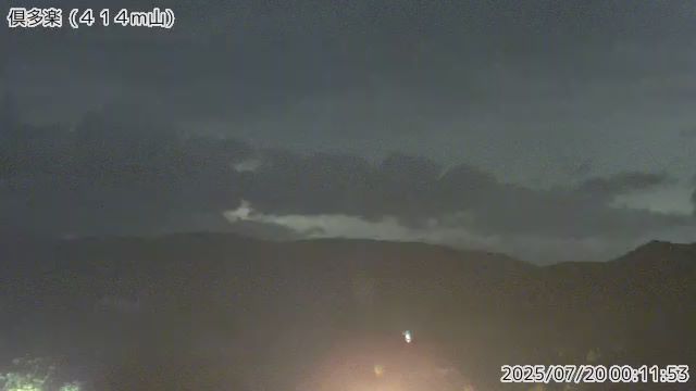 倶多楽 ４１４ｍ山のライブカメラ