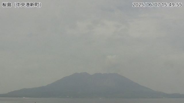 桜島 中央港新町のライブカメラ