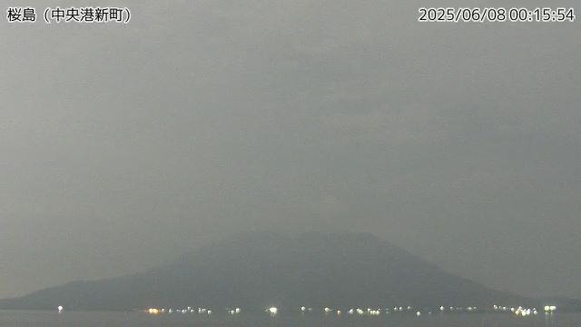 桜島 中央港新町のライブカメラ