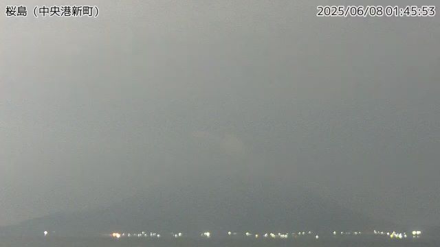 桜島 中央港新町のライブカメラ