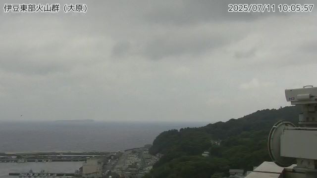 伊豆東部火山群 大原のライブカメラ