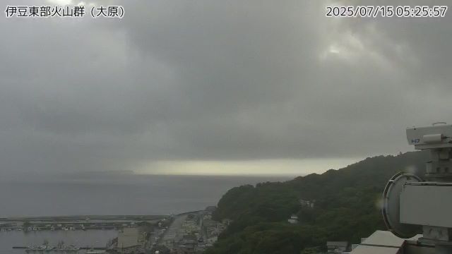 伊豆東部火山群 大原のライブカメラ