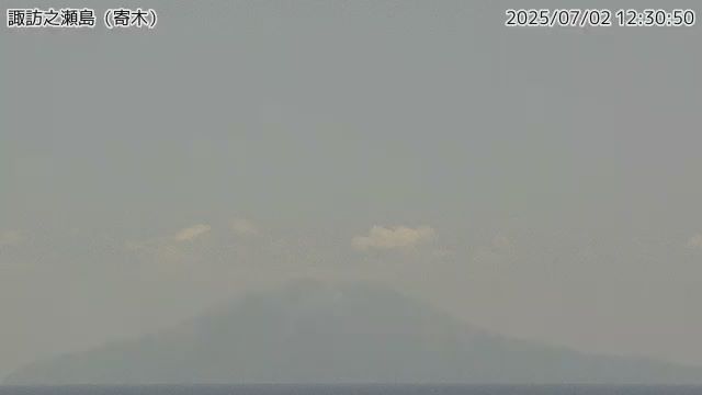 諏訪之瀬島 寄木のライブカメラ