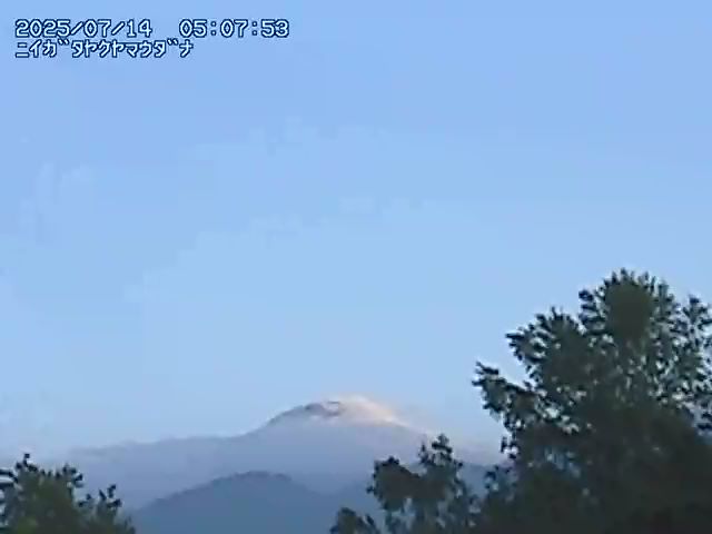 新潟焼山 宇棚のライブカメラ