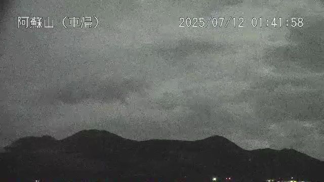 阿蘇山 車帰のライブカメラ