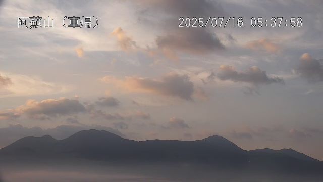 阿蘇山 車帰のライブカメラ