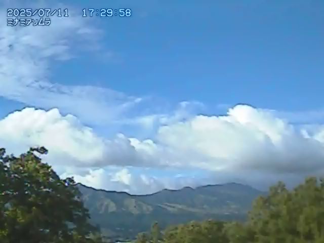 阿蘇山 南阿蘇村のライブカメラ