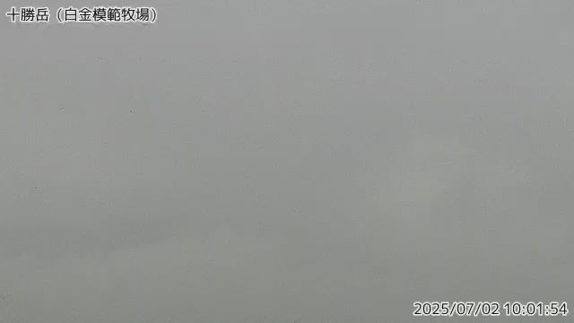 十勝岳 白金模範牧場のライブカメラ