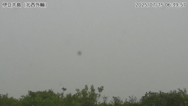 伊豆大島 北西外輪のライブカメラ