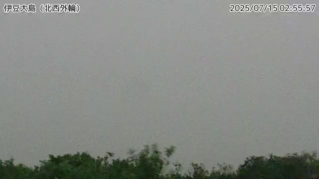 伊豆大島 北西外輪のライブカメラ