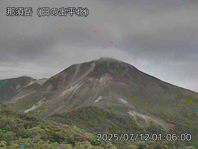 那須岳 日の出平北のライブカメラ