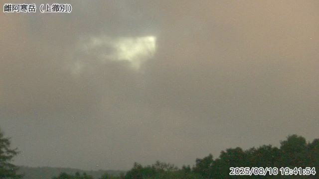 雌阿寒岳 上徹別のライブカメラ