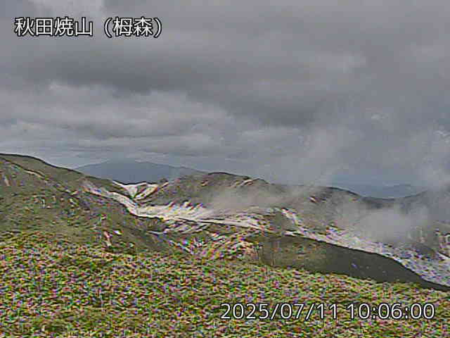 秋田焼山 栂森のライブカメラ
