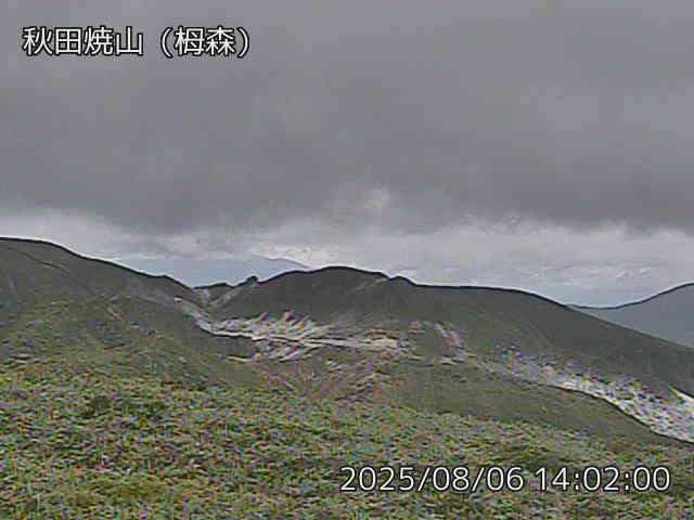 秋田焼山 栂森のライブカメラ
