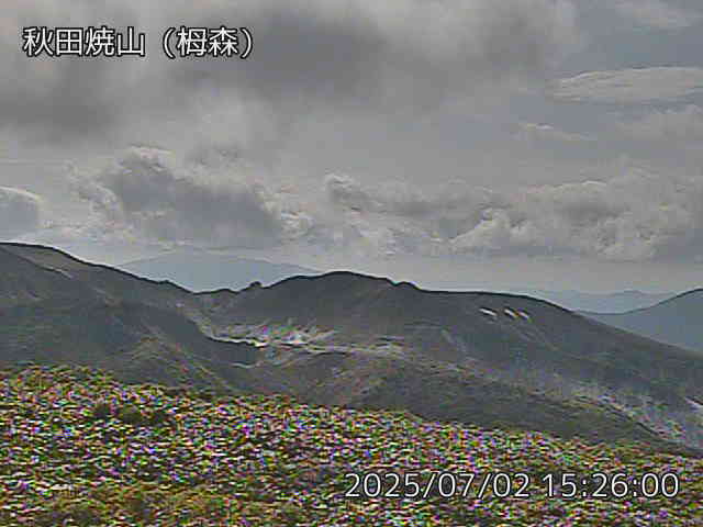 秋田焼山 栂森のライブカメラ