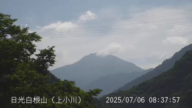 日光白根山 上小川のライブカメラ