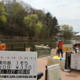【札幌市豊平区】風光る中！月寒公園のボート営業開始！物価高騰の中、乗舟券代は据え置き、良心的で大人気