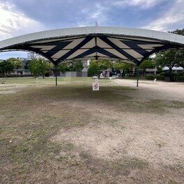 【福山市】ばら祭り開催3日前の中央公園の雰囲気がこちら（5月15日撮影）