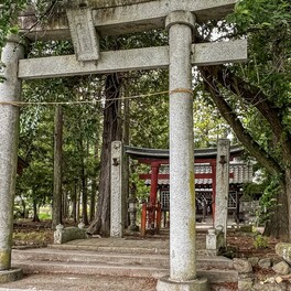 【南アルプス市】曲輪田の諏訪神社〜思い出のある神社です〜