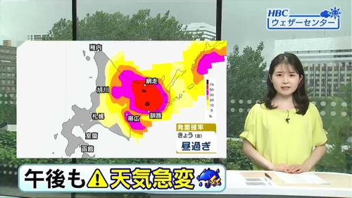 【急な雷雨に注意】午後も大気の状態が非常に不安定に…天気急変に注意  北海道の天気予報を気象予報士が動画解説／2026年8月28日 正午更新