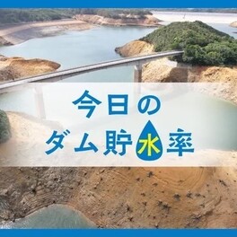 きょうのダム貯水率　沖縄（19日午前0時）