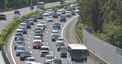 GWの茨城県内高速道渋滞　29日、常磐道で最大20キロ見込み