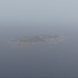 空から見た舳倉島…野鳥の楽園も能登半島地震による津波が深刻「早く行って自分の目で見たい」