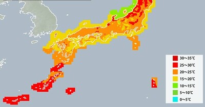 ゴールデンウィーク初日　関東以西は曇りや雨　北日本は晴れて暑い　真夏日に迫る所も