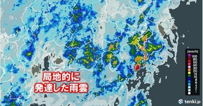 13日　関東甲信は長時間の雨　警報級の大雨か　午後は沿岸部で滝のような雨も