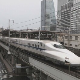 東海道新幹線で遅れや運転見合わせの可能性も…東海3県は雨のピーク過ぎる 13日午後は天気回復の見込み