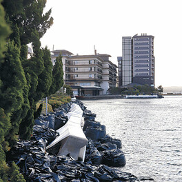 和倉温泉　旅館再建、護岸から　眺望良い海ぎわに立地　年間80万人集客