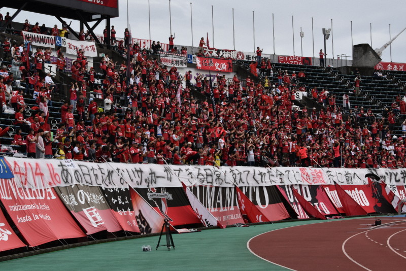 J3熊本、地震の教訓伝える主催試合を初開催　犠牲者の冥福祈る