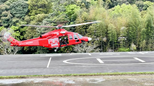 高知市まで25分、四万十市に緊急ヘリポート完成　大規模災害に備え