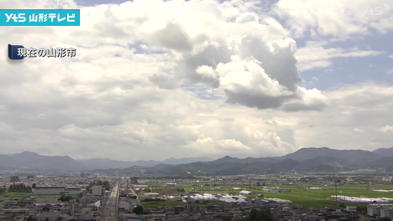 【山形】猛暑日に迫る厳しい暑さ　熱中症に警戒