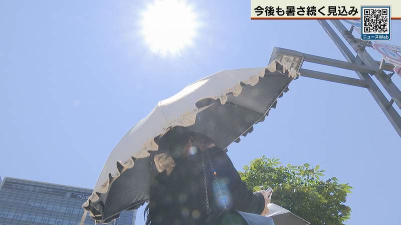道内１０日連続の真夏日　帯広は３４．６度で猛暑日手前