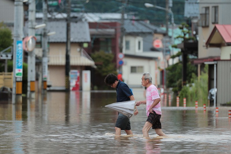 気象庁　大雨の福井・大野・勝山3市、レベル5から4に切り替え
