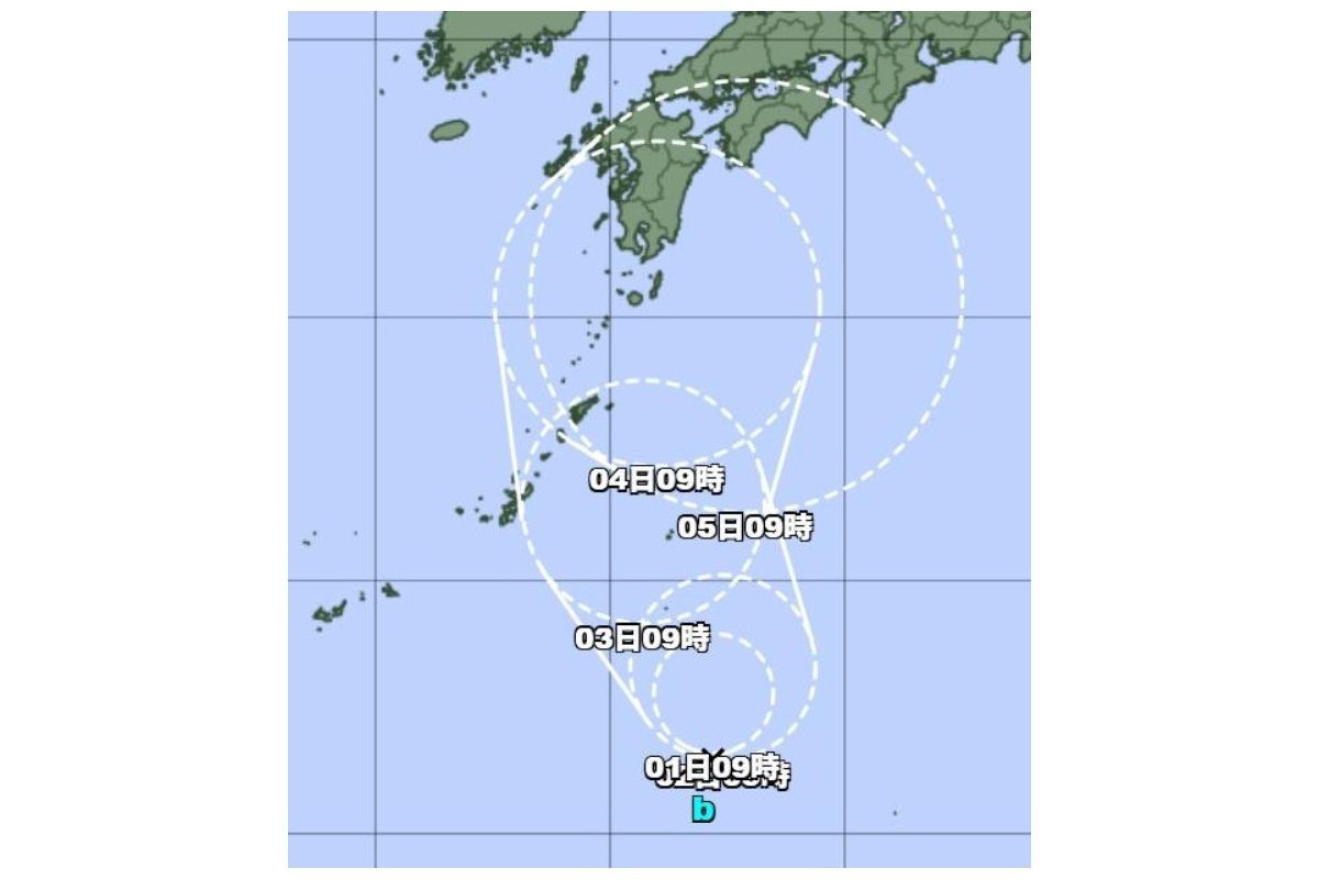 24時間以内に台風発生か　9月2～3日ごろ、沖縄に接近へ