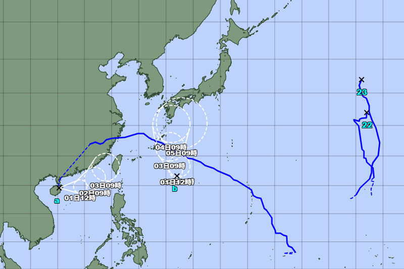 【速報】新たな台風発生へ　日本の南に“台風のたまご”、本州へ向かう予測　最大瞬間風速25メートルか