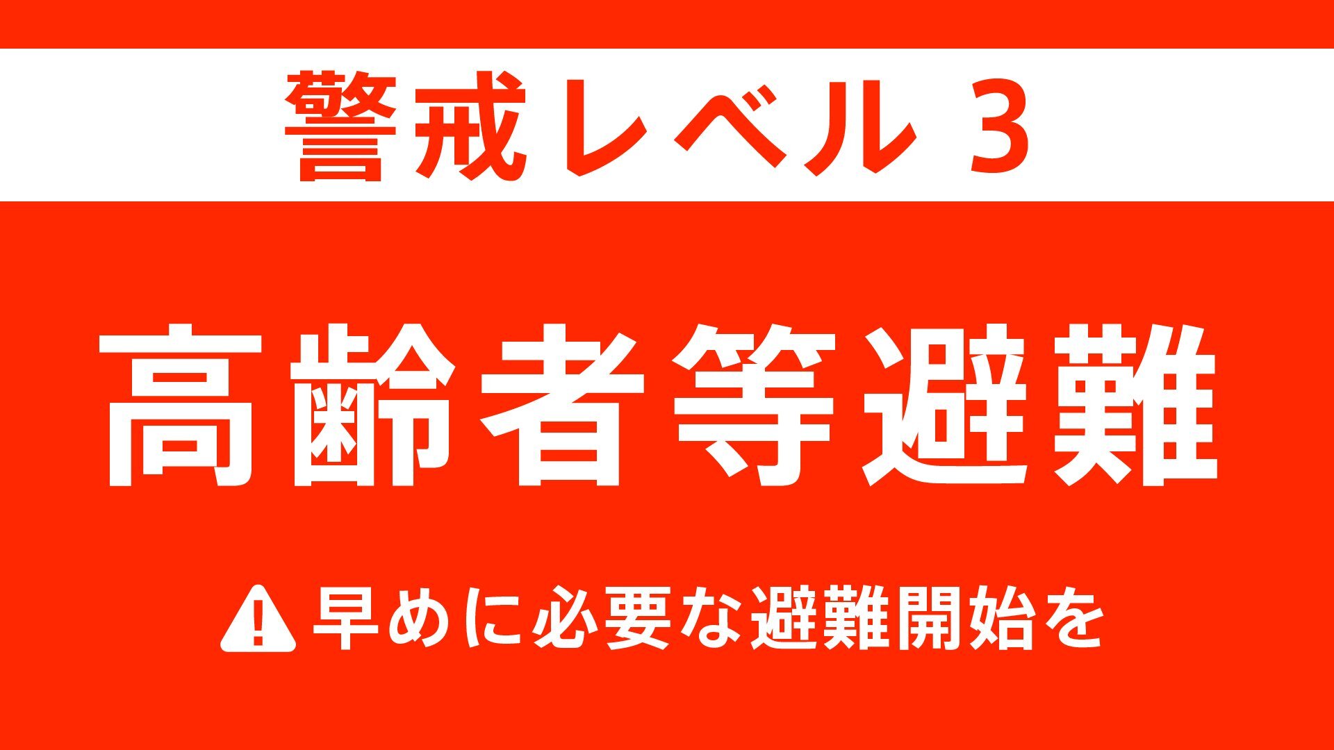 【高齢者等避難】香川・さぬき市 8日午後7時時点