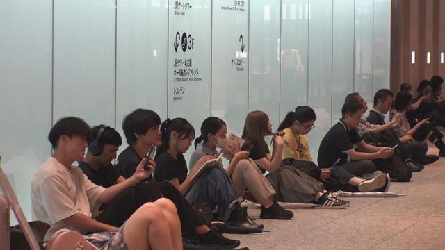 記録的大雨で帰宅困難者続出　名古屋市の避難者は最大3547人に