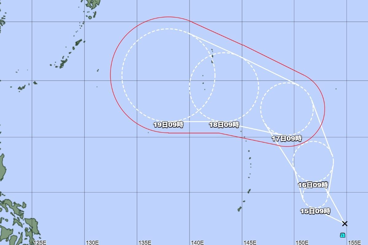 熱帯低気圧が発生　24時間以内に台風発達の見込み　大型連休の沖縄地方に影響か