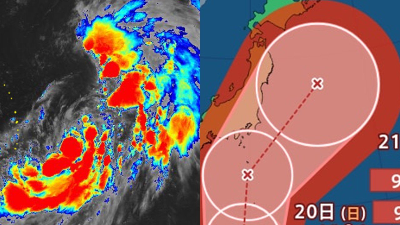 【台風情報】大型の台風25号（ドゥージェン）発生　最大瞬間風速40m/sに発達見込み　関東・東海にシルバーウィークに直撃の恐れ　東京・千葉・埼玉・静岡など…　日本への影響は?　更新済み雨風シミュレーションあり
